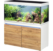 Akvarium med möbel EHEIM incpiria 430 LED-belysning alpin/ek