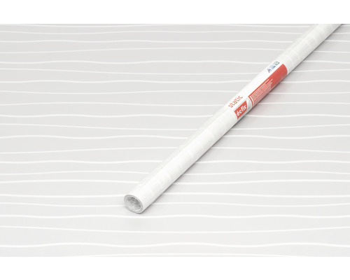 Rulle statisk fönsterfilm med randigt mönster