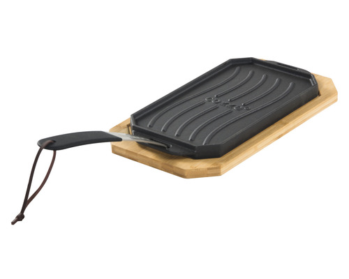 Cozze grillplatta med bambubräda och handtag