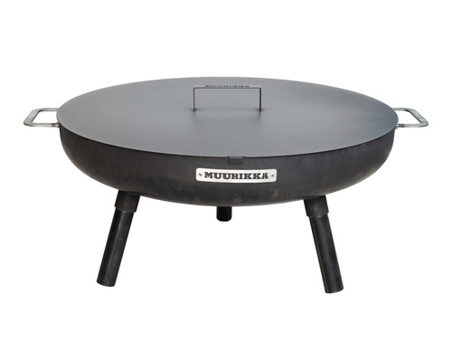 Muurikka eldfat med lock och tre ben