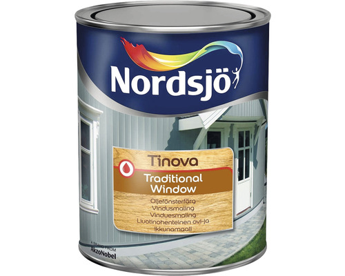 Snickerifärg NORDSJÖ Traditional window vit 2,5l