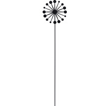 Dekorationsstav LAFIORA blomma version1 115cm svart