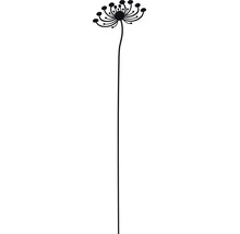 Dekorationsstav LAFIORA blomma version2 90cm svart