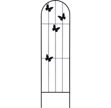 Trädgårdstorn med fjärilar som klätterstöd