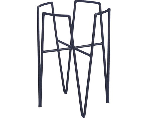 Piedestal LAFIORA Ø17,5x25cm svart Piedestal LAFIORA Ø17,5x25cm svart
