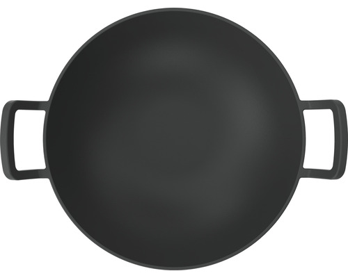 Wokpanna med två handtag