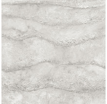 Närbild av en vit tapet med vågformig struktur