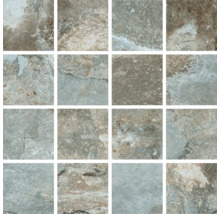 Kakel med stenutseende, flera