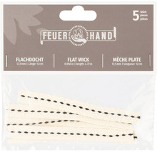 Feuerhand platta vekar, 5 stycken, 12,5 mm bred och 12 cm lång