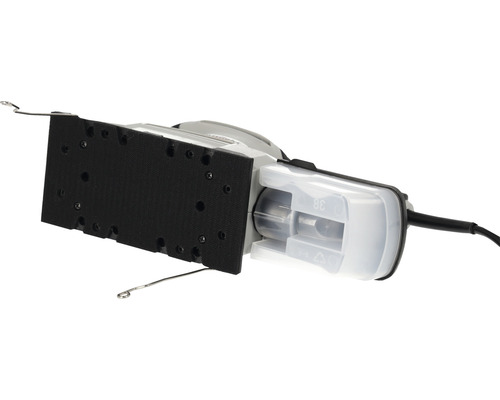 Planslipmaskin med dammuppsamlingsbox