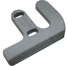 Metallvinkel med fästhål