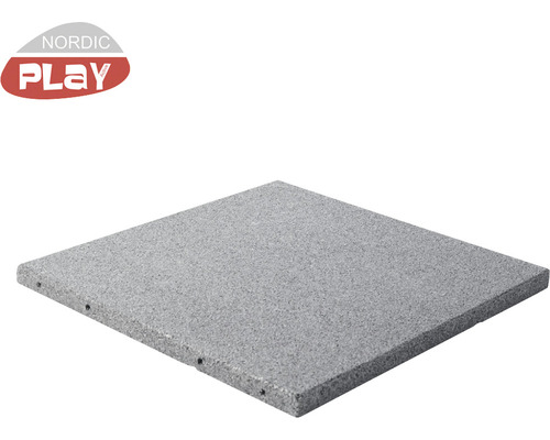 Grå Nordic Play fallskyddsplatta