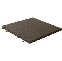 Fallskyddsmatta NORDIC PLAY 50x50x3cm svart 120-pack