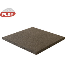 Fallskyddsmatta NORDIC PLAY 50x50x3cm svart 120-pack