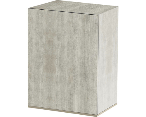 Tvättställsskåp med trädekor