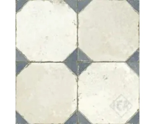 Kakelmönster med åttkantiga och fyrkantiga former