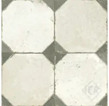 Kakelmönster med åttkantiga och fyrkantiga former