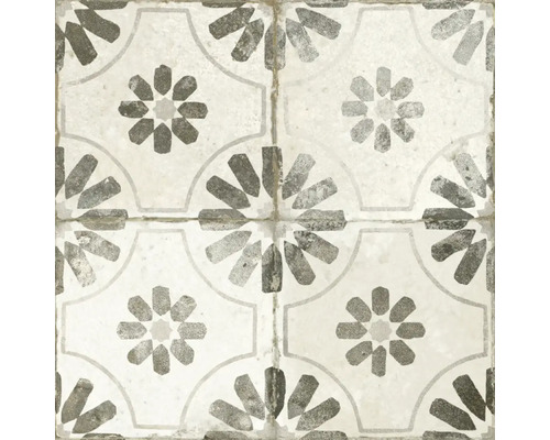 Golvplattor med blommönster