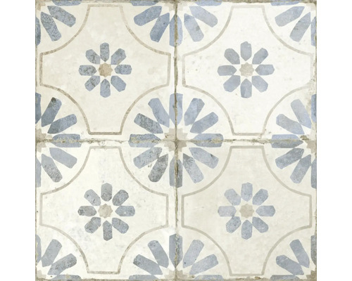 Kakelmönster med blommönster