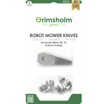 Kniv GRIMSHOLM GREEN för Bosch Indego/Honda Miimo 9st-thumb-0