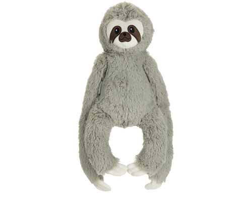 Hundleksak BEEZTEES sengångare Mees 40x20x9cm grå Grå sengångare gosedjur