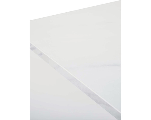 Tvättställsskåp NORO Relounge vit matt bänkskiva ljus marmor 600 mm 320328
