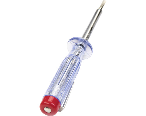 Spänningsprovare med transparent handtag