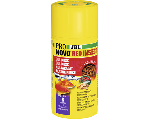 Fiskfoder JBL Pronovo Red Insect S 100ml