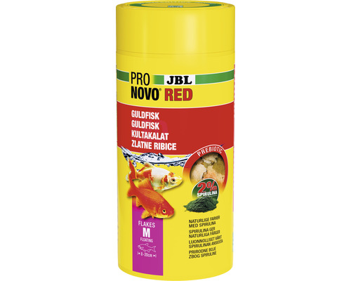 Fiskfoder JBL ProNovo Red Flakes M 1000ml