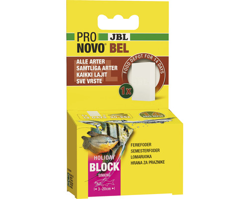 JBL Pro Novo Bel semesterfoder för fiskar