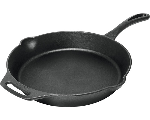 Gjutjärnspanna med handtag