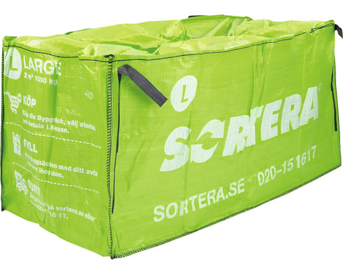 Stor byggsäck med handtag