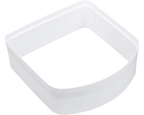 Hörnduschhylla i plast