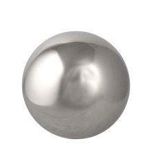 Dekorationskula rostfritt stål silver L-thumb-0
