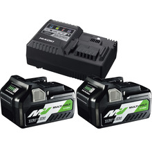 Batteripaket HIKOKI 2x BSL36A18 36V + laddare UC18YSL3