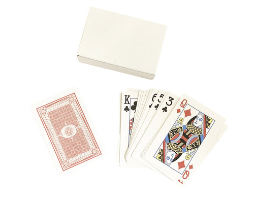Spelkort med ask