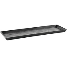 Krukfat ECOPOTS Brussel 47,5x19,5x2,5cm mörkgrå