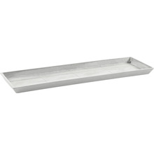 Krukfat ECOPOTS Brussel 47,5x19,5x2,5cm vitgrå