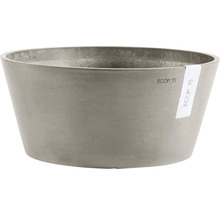 Blomkruka ECOPOTS Frankfurt Ø41x18cm taupe