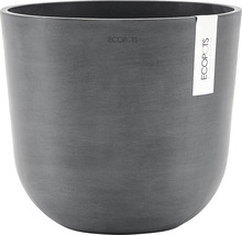 Blomkruka ECOPOTS Oslo Ø25x22cm grå