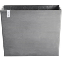 Blomkruka ECOPOTS Paris med hjul 85x40x65cm grå
