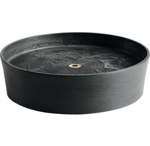 Krukfat ECOPOTS med hjul Ø28,7x28,7x8,3cm mörkgrå
