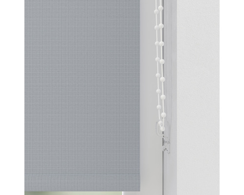 Grå rullgardin med kedjedrag