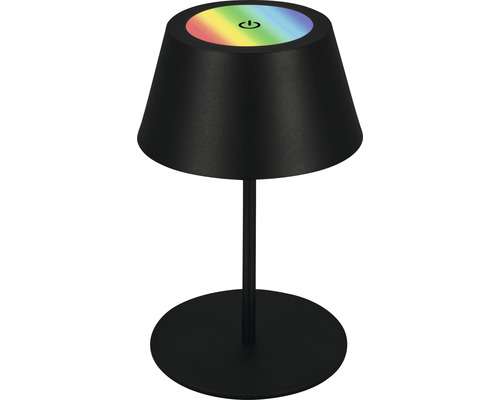 Dekorativ bordslampa med färgat ljusfunktion och beröringssensor