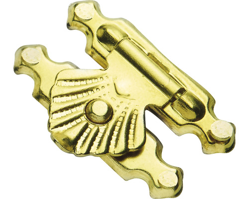 Mässingsfärgat möbelskål