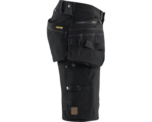 Svarta arbetsbyxor med flera fickor