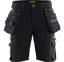 Hantverksshorts BLÅKLÄDER stretch svart strl. C50