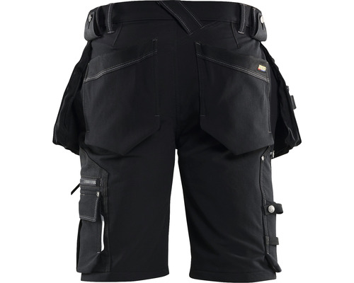 Svarta arbetsshorts med flera fickor