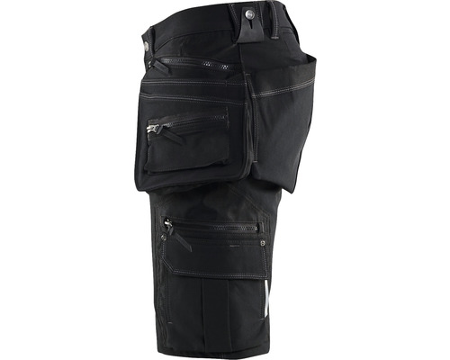 Svarta arbetsbyxor med flera fickor