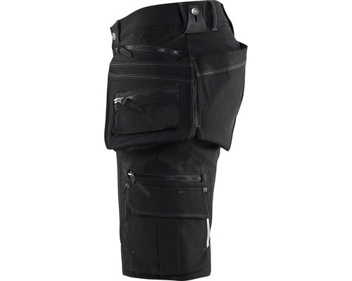 Svarta arbetsbyxor med många fickor